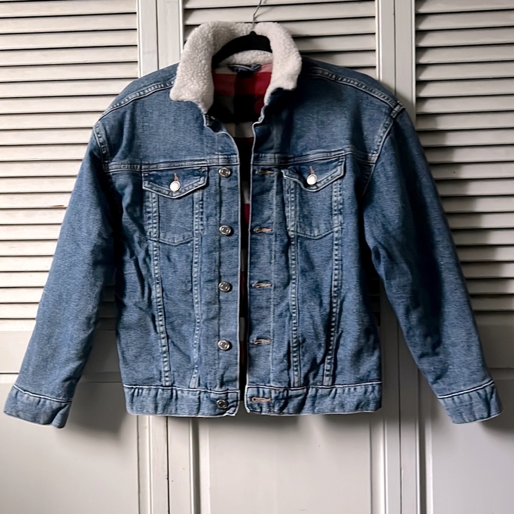 Boy jeans jacket H&M size 10/11